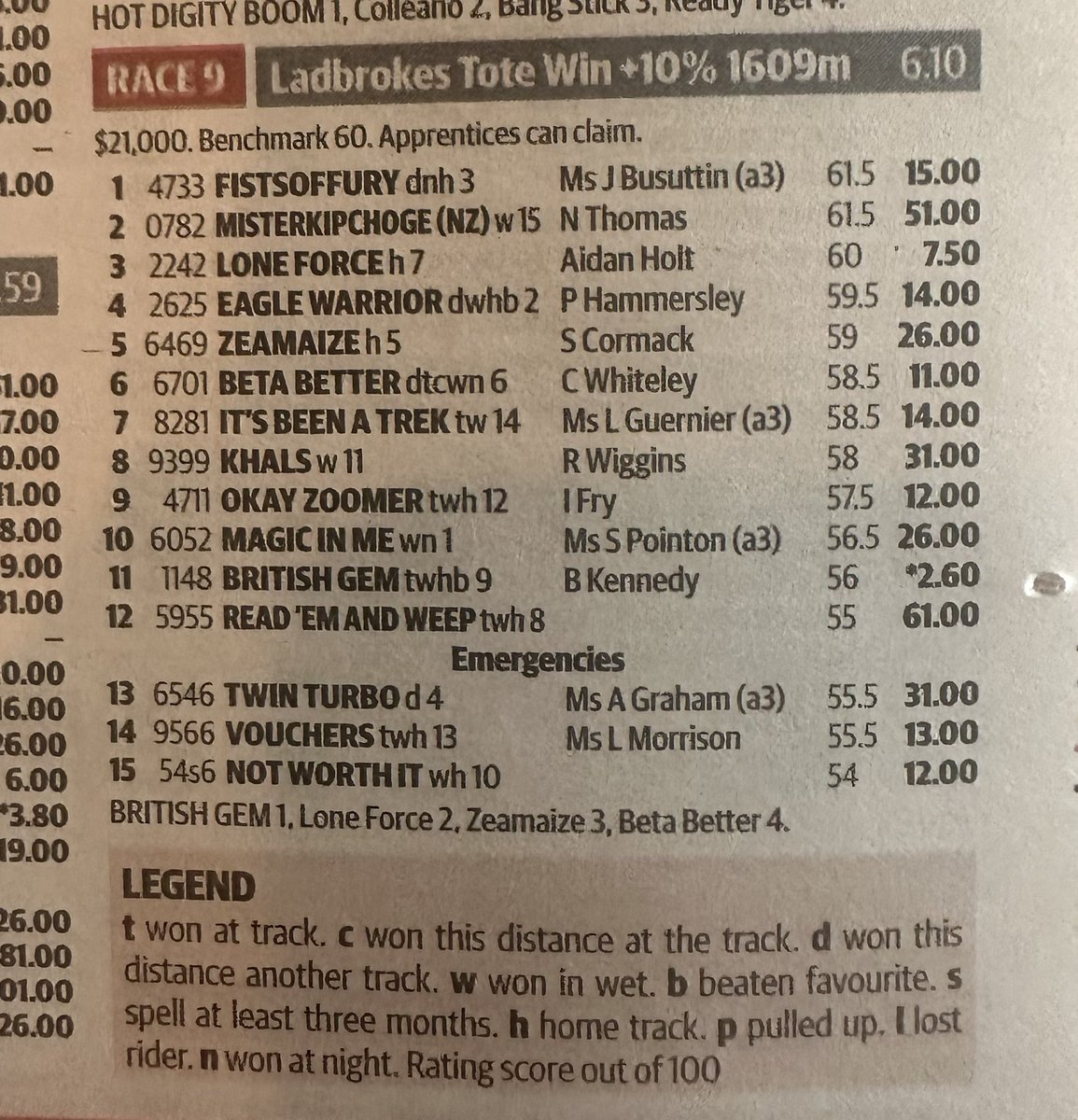 snowyclark's tweet photo. As @tabcomaumedia went into media overdrive with the launch of #OnePool - @ladbrokescomau via their partnerships with tracks like @_BendigoJC and Townsville today roll out their new product to target punters. https://t.co/kOdfWsZ6IO