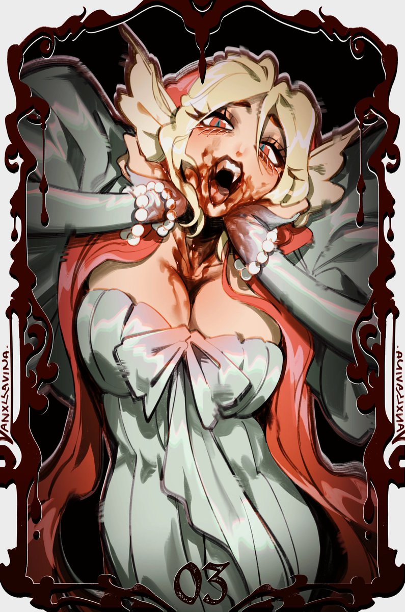 vanxllavina's tweet photo. vamptober day 3 🩸 #oc https://t.co/gfaIARS0TL