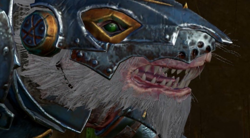 TheBestGoodClaw's tweet photo. — Oh, by the Horned Rat’s Horns, why do I smell @CHOSENGREYSEER?! BLEGH!!! https://t.co/R5lHbHeJ0R