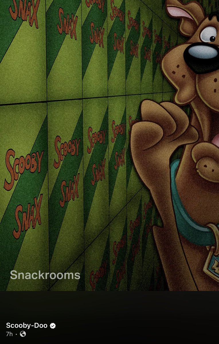 horror4kids's tweet photo. The official Scooby-Doo Facebook account dropping Backrooms, Obsession and Weapons posters is absolutely sending me 😭 https://t.co/OJkykFTVjH