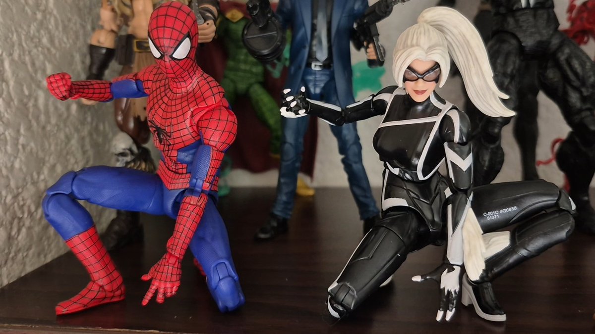 WolfyBadGuy's tweet photo. @Spideremilio Esta es la Black Cat que le comente en el directo
Porfin me anime a abrirla y la verdad bastante Nice y se ve mejor en persona que en caja 
Portada para que no le haga el feo a mi figura de Spider Andrew 😅🕷🕸🕸 https://t.co/bS8xXqcoYa