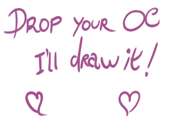 Guitheplayer's tweet photo. Hey guys, we reached 300 foloowers, really happy to announce that i wanna draw YOUR OCS gimme gimme them!!! #OCㅤㅤ #artㅤㅤㅤㅤ #artmootsㅤ https://t.co/x3ZncMmjZR