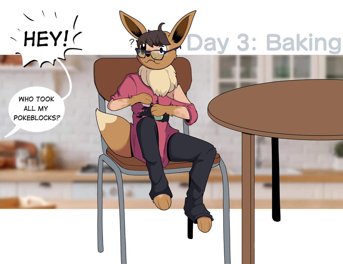 GardenheadTF's tweet photo. Octransfur Day 3 - Baking 

Are Pokéblocks even baked? Let's pretend they are https://t.co/iNVeOOLC8w