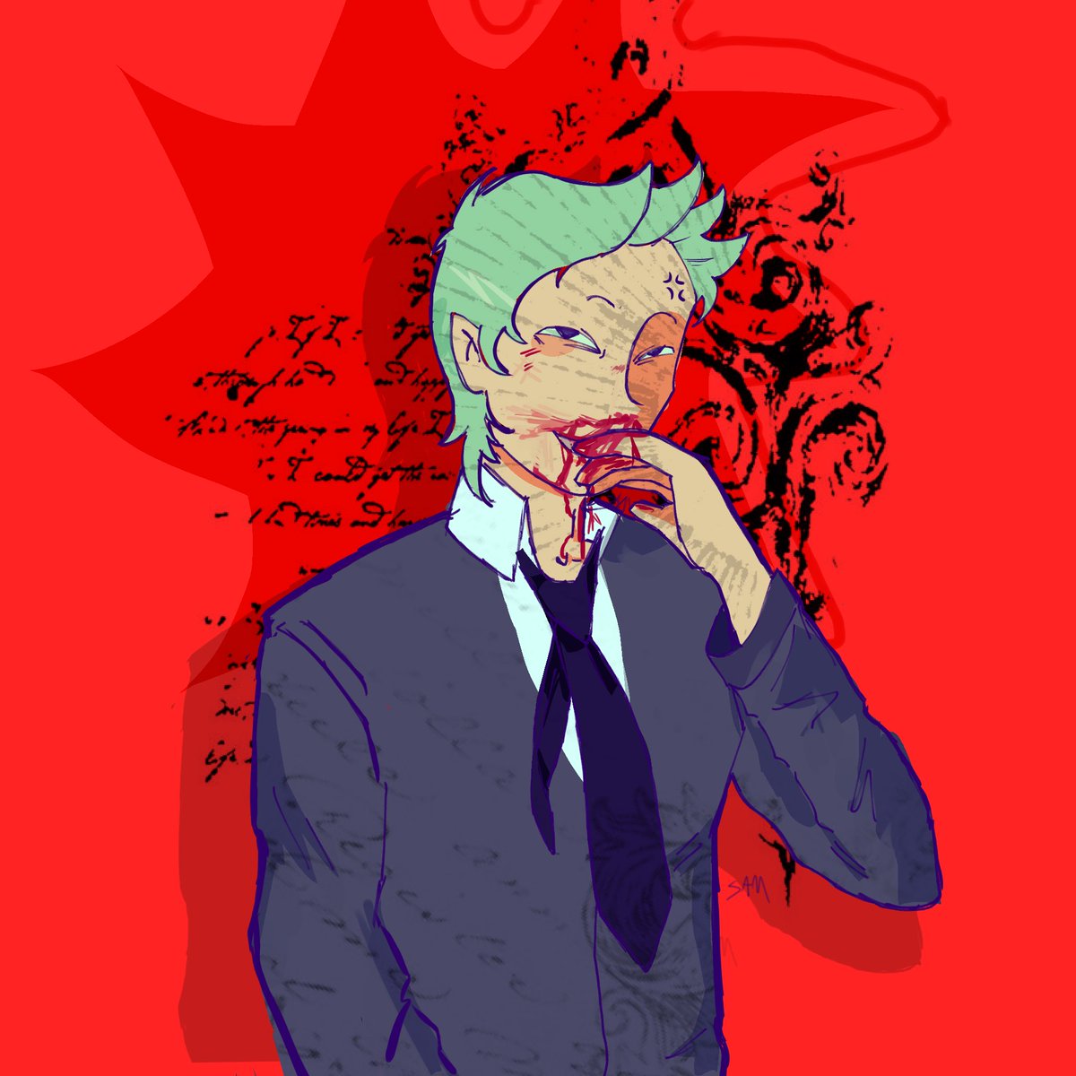 krustykrab117's tweet photo. nosebleed #scarab #fionnaandcake https://t.co/e2FFjyOXWS