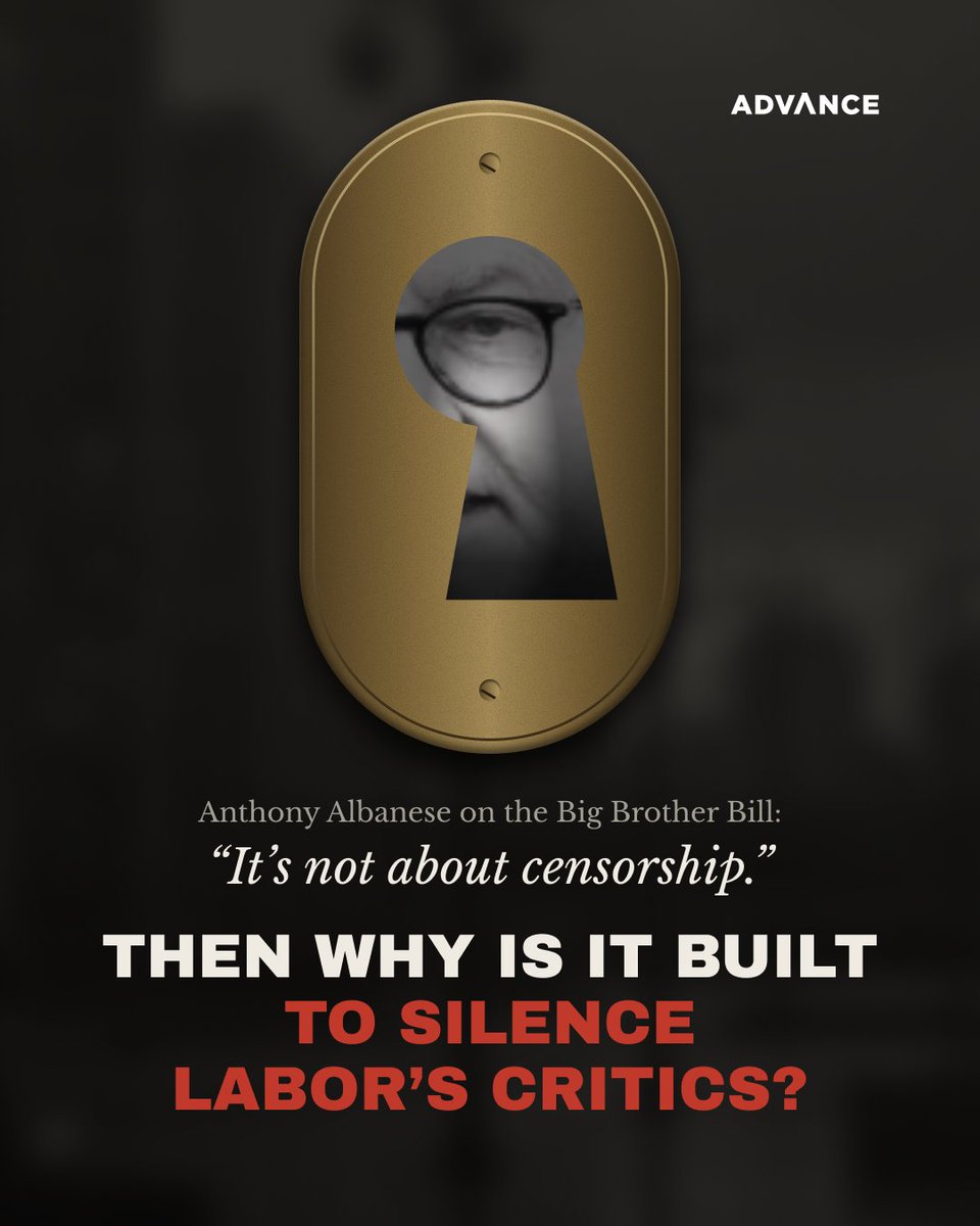 FairAusADV's tweet photo. Albo has said "it's not about censorship" so many times that we're starting to think it's about censorship.

Or maybe after the Big Brother Bill passes he'll simply change his position? https://t.co/zjhQRtlRK1