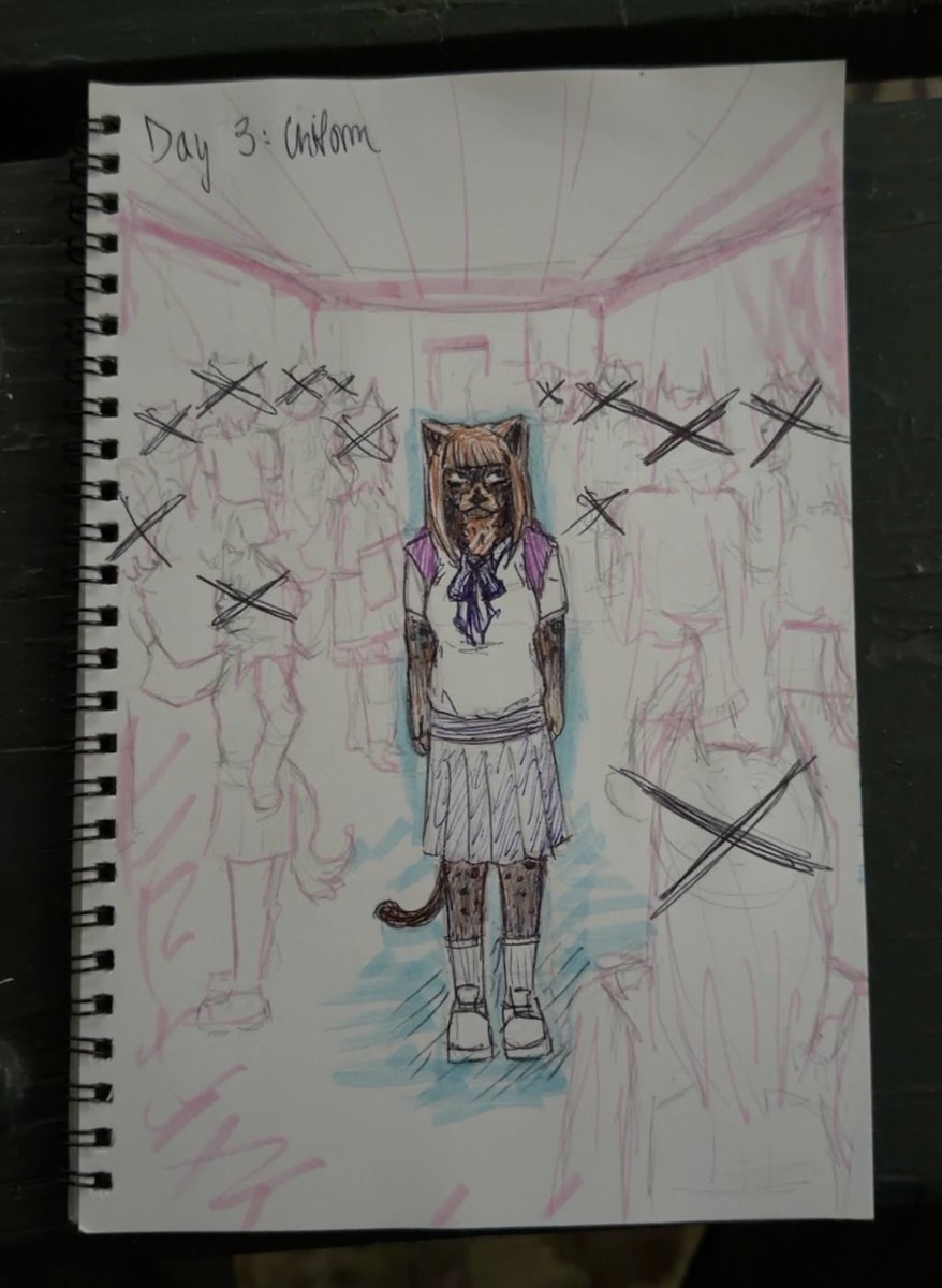 EtherealElphin's tweet photo. Day 3: Uniform
Baby Jayden doesn't understand what makes him so different </3
-
-
-
-
-
#ocloretober2026 #transmasc #art #oc https://t.co/zHiYjlNHfb