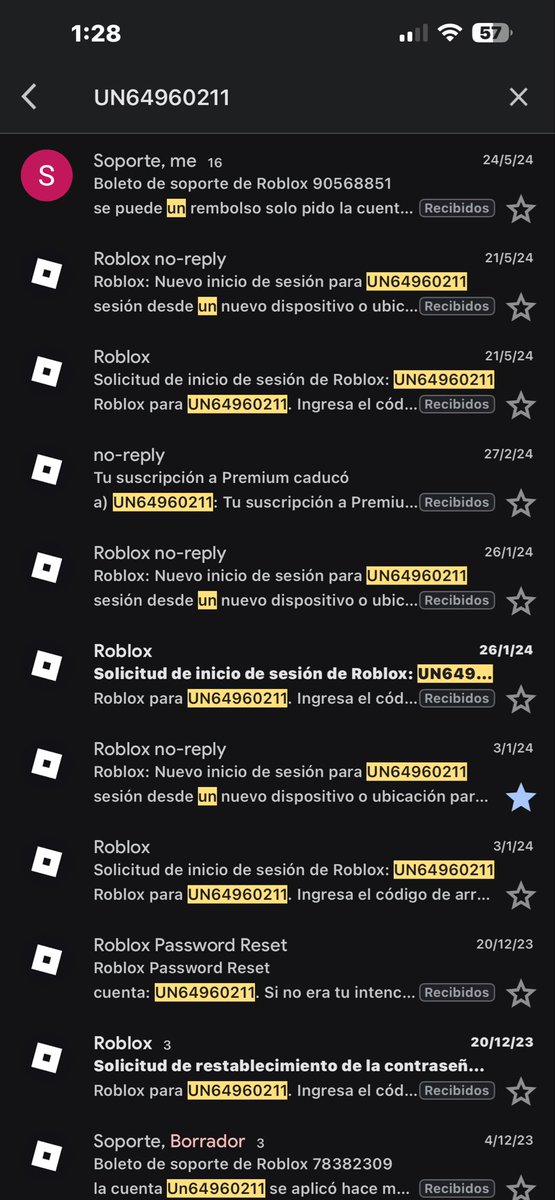 ib1yz's tweet photo. @lovetoignore A mi me sucedió con una cuenta antigua del 2023. Recién había comprado la headless y me banearon por algo absurdo, aun sin a ver llegado al límite de suspensos… 
mi usuario era “un64960211” estos fueron muchos de mis intentos para recuperarla. https://t.co/eNFruYxRnX