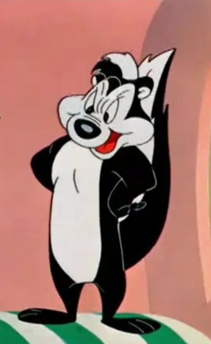 Indypitsy's tweet photo. @ClareLaBelle @IndiraIsBored @CaixaG5969 Now why are we attacking Pepe le pew now huh?  Why do you not want me to have him as a pfp you Meowbahh Look-a-like?? https://t.co/fFX4ngzq7O