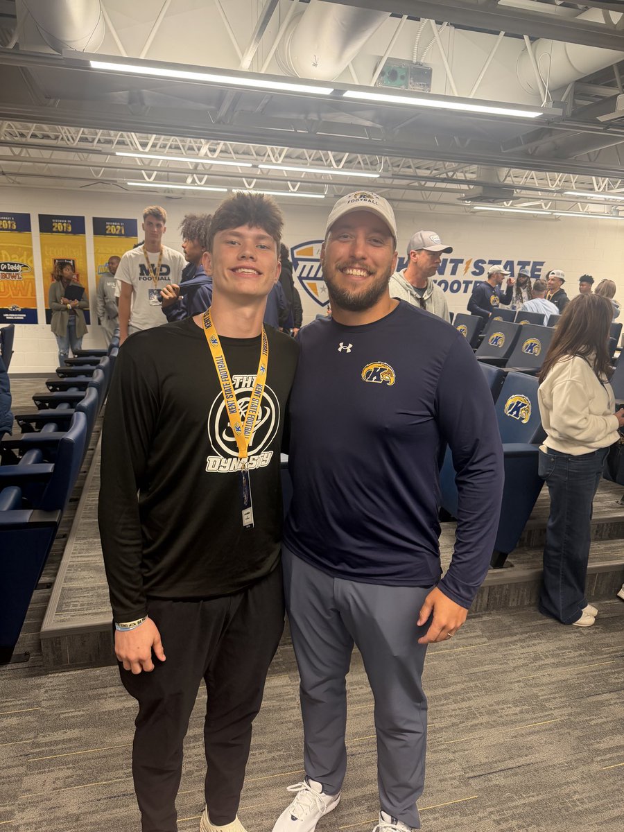 levengoodAlijah's tweet photo. I am blessed to have earned my 3rd division 1 offer from Kent State University!! Thank you @CoachSnyder45 and @coachmacarney for having me out 
@DJRSwework @KentStFootball https://t.co/CeySWrSAc9