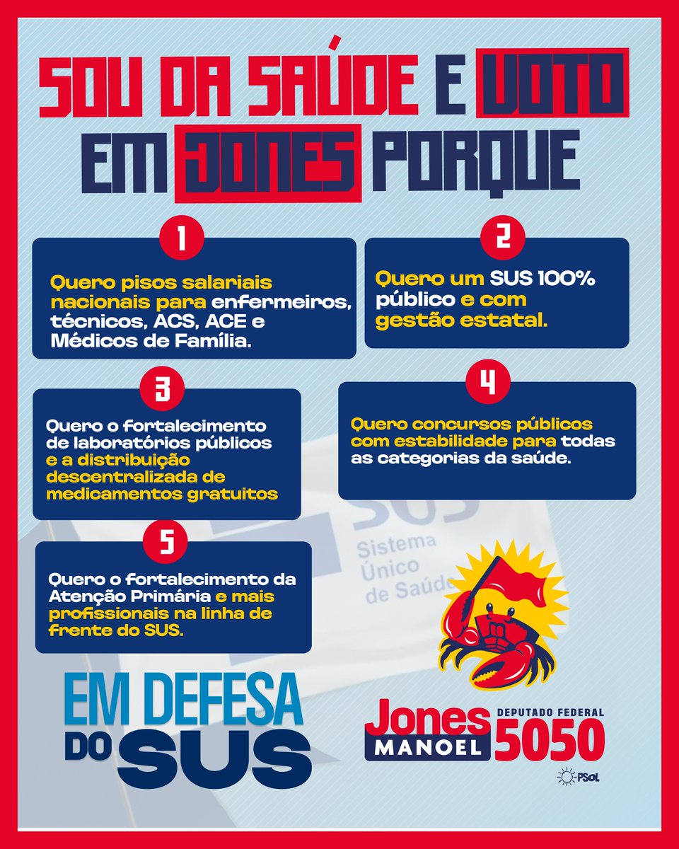 ejrpe's tweet photo. Pelo SUS! #Jones5050 https://t.co/pglECNBnhs