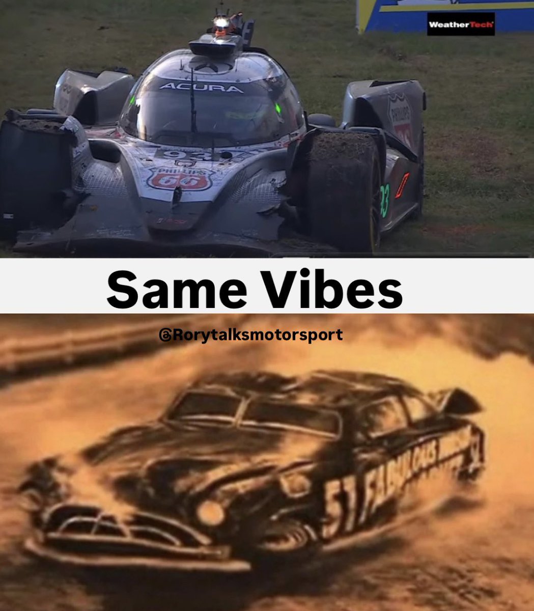 RandomWECMemes's tweet photo. Not like this 

#IMSA https://t.co/M3sbMVCNx2