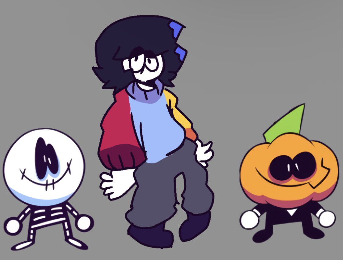 Tim_guyy's tweet photo. Oh boy it’s October 
#spookymonth #oc #art #animationㅤ https://t.co/YYSj1fZBg2
