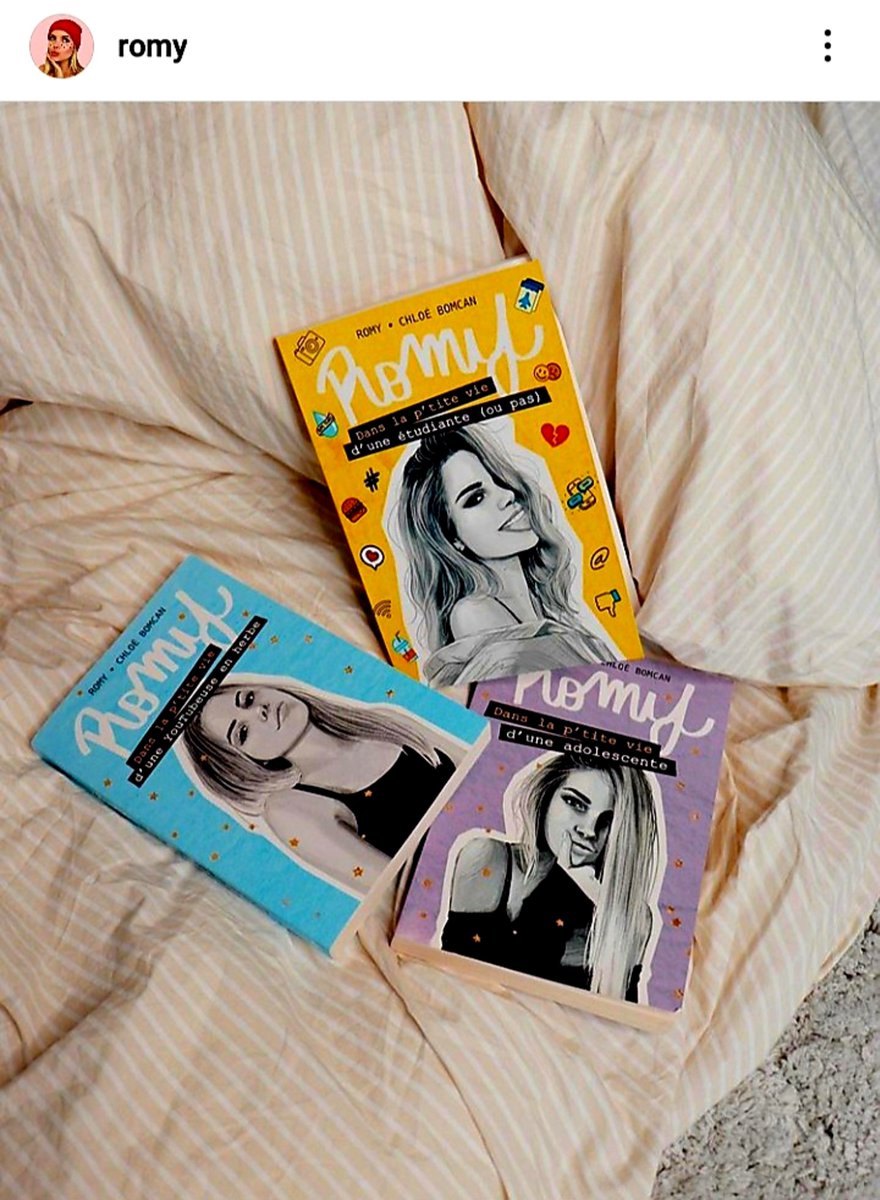 lectrice_belge's tweet photo. • Titre : Dans la petite vie d'une adolescente,d'une Youtubeuse en herbe,d'une étudiante (ou pas). 

• Auteur(s) : Romy/Chloé Bomcan. 

• Genre : récit de vie.

#livre #romy https://t.co/KoDDVLGNCn