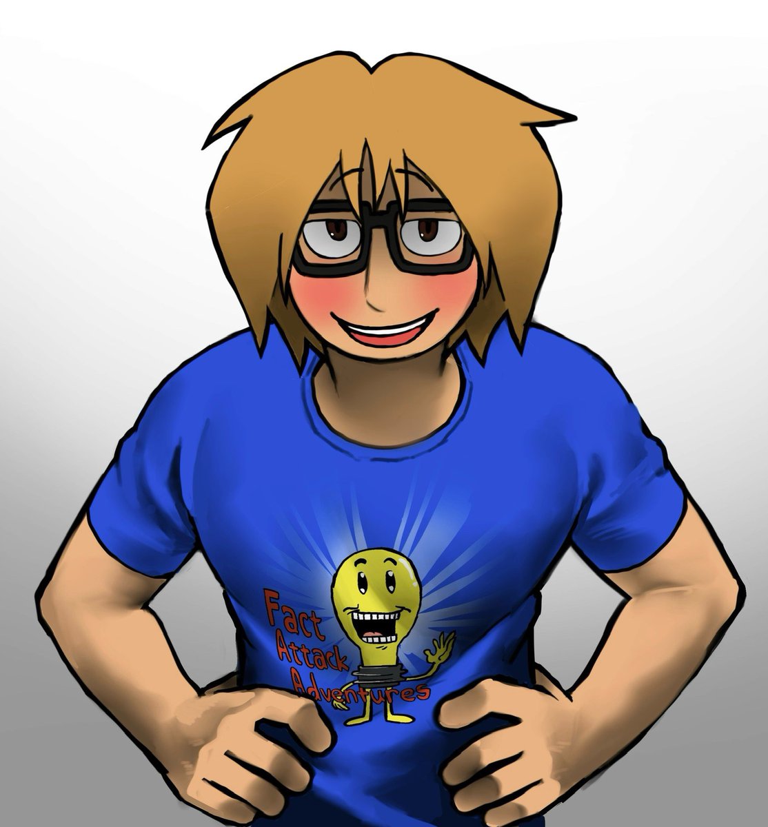 kagua_kagua's tweet photo. Thank you for letting me know that Facty should be referred to as “they” instead of “he.” Of course, most of you were aggressive and rude. Because of this, I’ve decided not to draw any more fan art besides this one. Thank you.
#factattackadventures https://t.co/qUak63uQvb