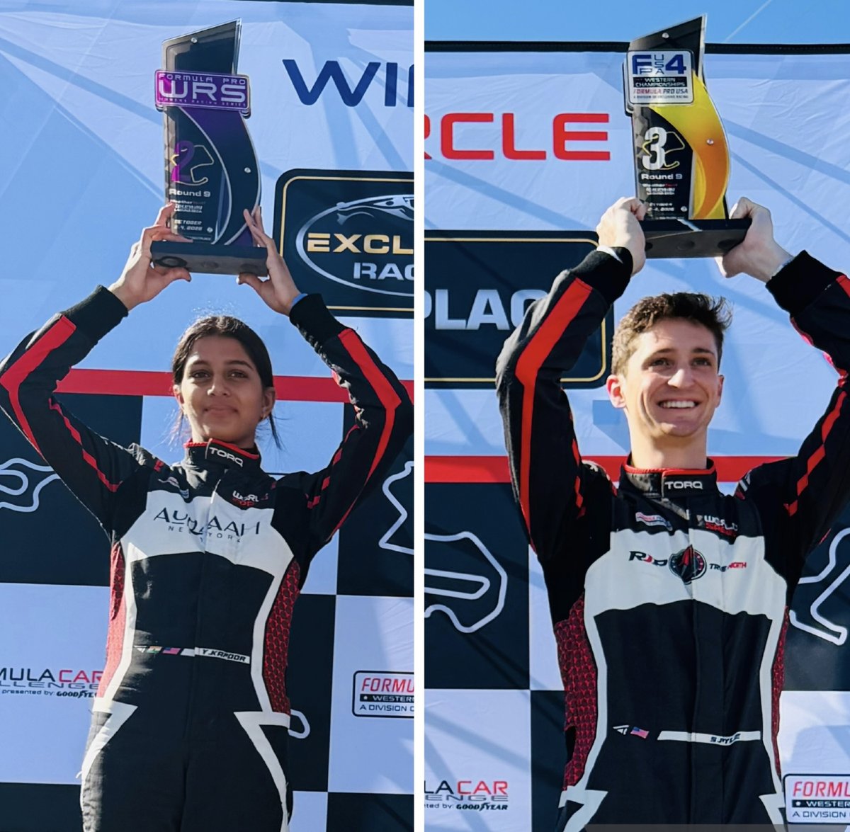 WorldSpeed's tweet photo. 🏆 🏆 Picked up some hardware today...

F4 Overall: Scott Pyle 3rd
WRS: Yana Kapoor 2nd

World Speed took 3 of the top 5 overall with Erik Doan grabbing 4th, and Austin Tiller rounding out the top 5. Details, photos, etc coming soon. https://t.co/5cRErVDUdt