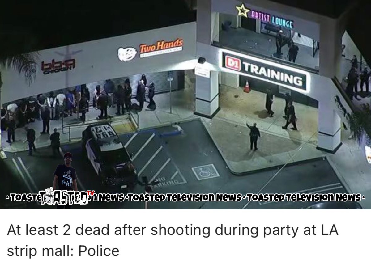 ToastedTvNews's tweet photo. Police say two people were killed after gunfire broke out at a party near Cal State Northridge.

No suspect description or arrests had been announced early Saturday.

💬 Drop your thoughts below
🔗 Click the link in bio.

#LosAngeles #BreakingNews #CrimeNews #ExplorePage #FYP https://t.co/LEHiB2XziN