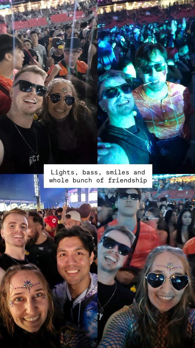 SamKCol's tweet photo. Absolutely amazing time at Knockout 2026 for my birthday 

So many memories and bass drops shared with friends https://t.co/zGcVXxKLWU
