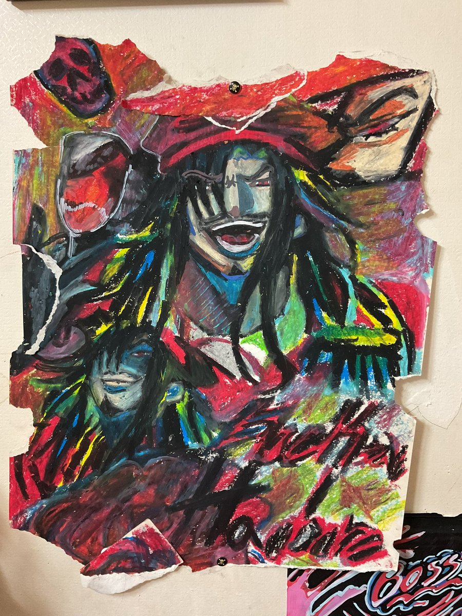 Balduk_hi's tweet photo. #OC    #イラスト  オイルパステルで描くの、楽しいよ🖍️ https://t.co/EMvHyJt2i8