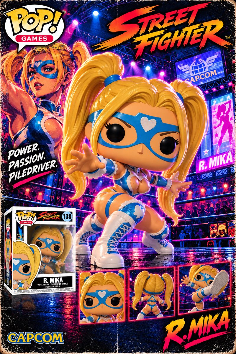 SlaSherMayHem's tweet photo. Funko Streetfighter Fan AI Enjoy! https://t.co/Y1wLkaT7tv