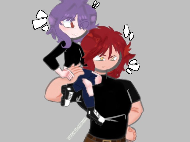 ITSMELECGUGITAA's tweet photo. La calidad se fue por el sabático.(😭) 

#Fnaf #FHS #Bonnie #Foxy #Brothers https://t.co/D20xHfqqlq