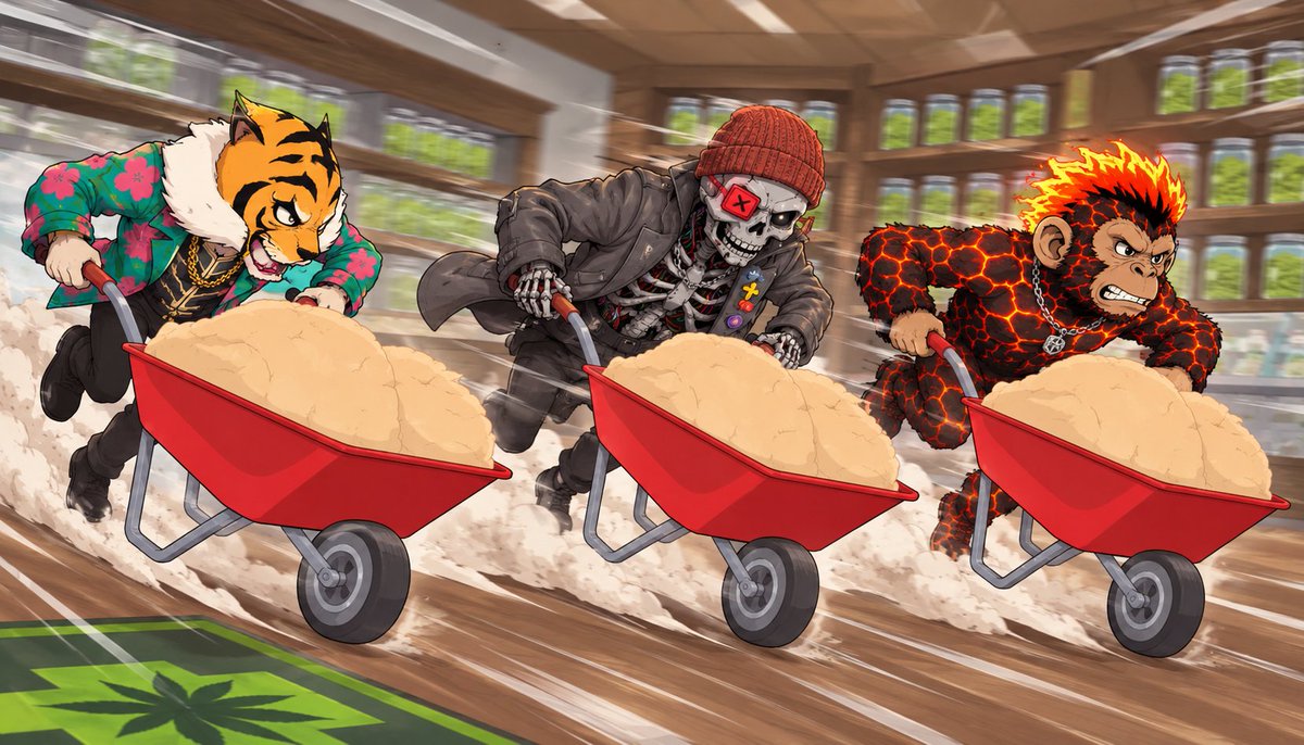 inkthehornet's tweet photo. This is how I watched the race today:

3 legends with huge balls that need carts, racing head to head

@BiaLos  @crypto_czar_eth  @privaty011 

They’re crazy. They’re used to winning and they don’t like to lose

True leaders. True champions 🍾🥇 https://t.co/B1hXnAOUNc