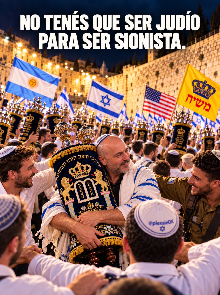 plexaleOK's tweet photo. Durante casi tres años, personas de distintos lugares del mundo eligieron estar junto a Israel. Muchas sin ser judías. Y miles siguen estando.

Cada mensaje, cada gesto y cada voz que eligió no callarse significaron muchísimo. A quienes estuvieron desde el principio, a quienes llegaron después y a quienes siguen firmes hasta hoy: gracias, de corazón 🙏🏻❤️

Rompamos el algoritmo.
Dejá tu bandera y hagamos visible todo ese apoyo. 🌎🇮🇱👇