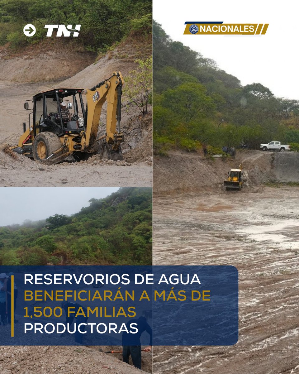 TNH2026's tweet photo. 💧🌱 Reservorios beneficiarán a 1,500 familias productoras
La @saghonduras avanza en la rehabilitación de reservorios en Choluteca y El Paraíso, con una inversión de L26 millones para fortalecer la disponibilidad de agua durante la sequía.
#TNH #SAG #Agua https://t.co/BP3AWPlpiB