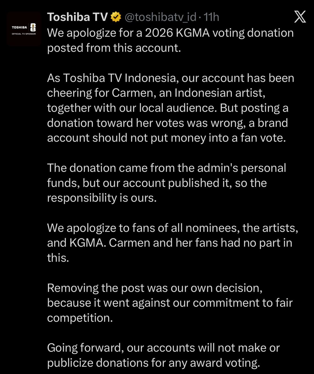 ahyeoncards's tweet photo. nih gue kasih tau ya awal masalah dari ini, kenapa akun toshiba sampe minta maaf gini.

berdasarkan yang gue tangkep nih ye, 
ini masalah menyangkut topik 
- CARMEN
 - FANS CARMEN 
- VOTING 
- ADMIN AKUN TOSHIBA
 - FANS YUSHI (beberapa gak semua ) 

makasih juga ka @prassyyyy1 udah ss in semua omongan fans sebelah perihal ini

gue jelasin disinj ya👇🏻