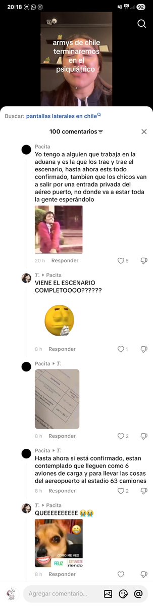 eskibwi's tweet photo. @sdlslay @dgmedioschile Según las malas lenguas de tiktok, el tema del escenario esta todo confirmado, y la persona subió una foto como prueba, dijo cosas muy específicas del tema. No sé que tan real sea https://t.co/sGfDsaT7Y3