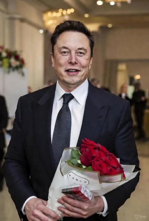 Eloneeej's tweet photo. "Suit ready, red roses in hand, and still hoping age is just a number when it comes to finding true love 🌹😉✨." https://t.co/etqEJd0Gvb