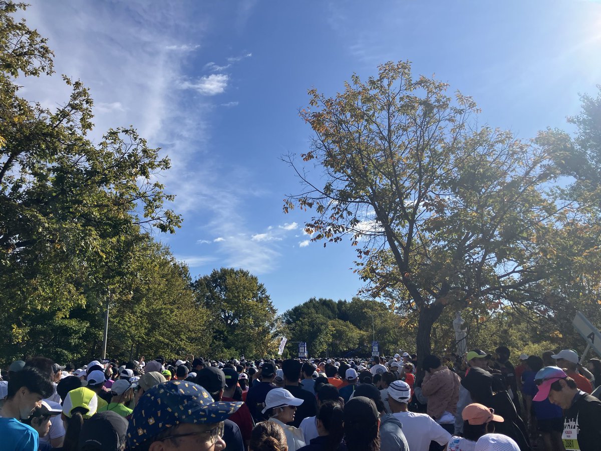 marcy_com's tweet photo. 最高のマラソン日和〜☀️🍁
10キロいってきやす！
#札幌マラソン https://t.co/uTWsv0cJf4