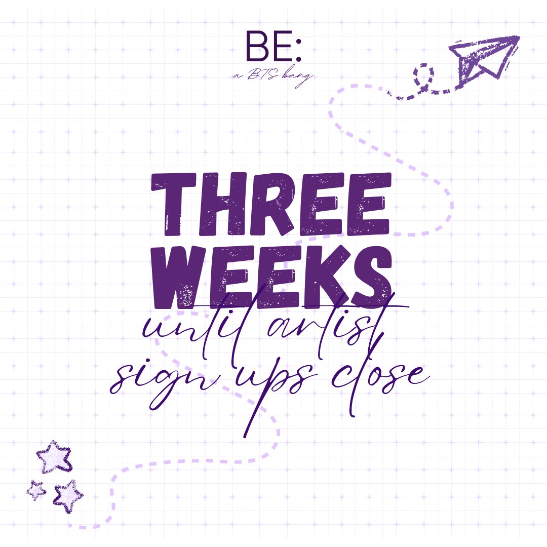 thebtsbang's tweet photo. Are there any fanartists that want to create with some of our lovely writers?

There are THREE MORE WEEKS to sign up for a chance to do so!🍃

Sign up as an artist/pinch hitter on the link below.

Rts are appreciated💟

🔗 https://t.co/iFj62qaYtK https://t.co/stcOQGiQtj