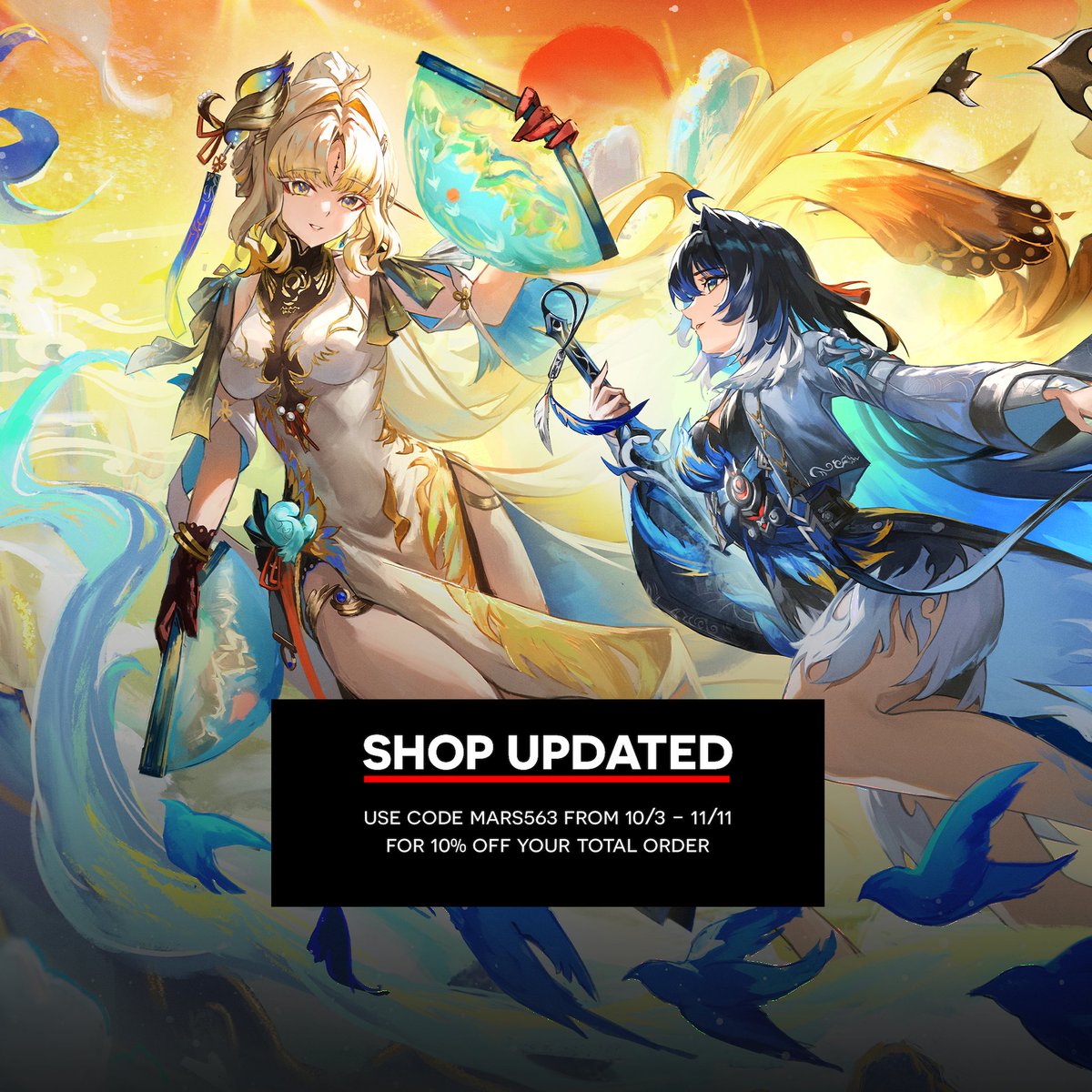 Az_Ruler's tweet photo. I've updated my online shop with new prints and merch!!  

Fixed all issues with shipping :) https://t.co/Pv2zOl1Wdr