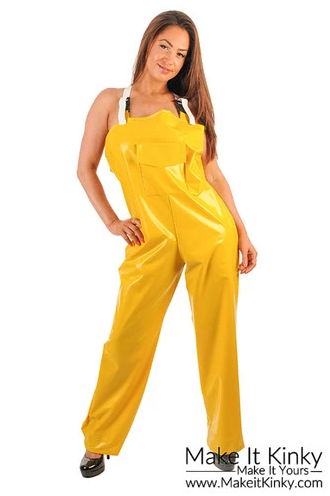 MakeitKinkyUS's tweet photo. 💧SU41 - Two Piece Sailing Suit💦https://t.co/z62Ke3K913⛵TwoPiece Rain Suit has chest high Bib Trousers with PVC Buckles and a two tone jacket.💦#pvc #raingear #rainwear #pvcfashion #sailingwear #fetish https://t.co/Uqu8LDAJO3
