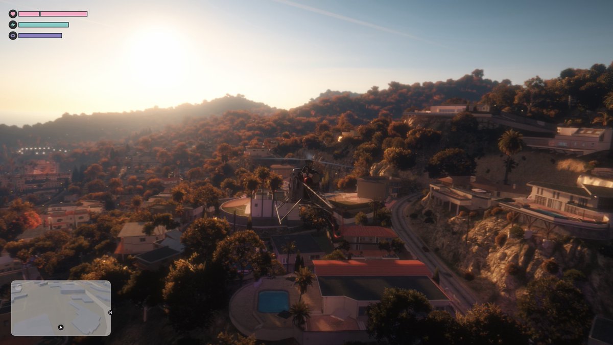 xnyueki's tweet photo. Been having some fun on GTA 5 with the NVE graphics mod https://t.co/uRYzLYyTMH