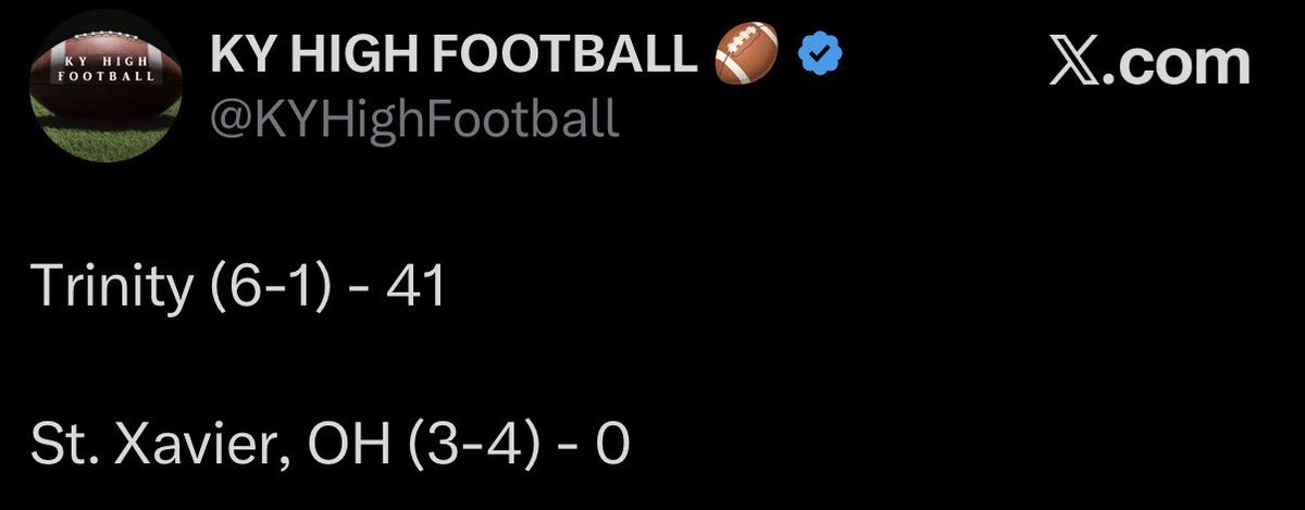 JermiahQuick_'s tweet photo. Week 7 vs St. Xavier High School (OH) 
1 PBU 
@Aspirationsgym @CoachGDryden @CoachQuick17 @FadellJr @bilalpowell29 @Coach_MFox @nickbosler @JonHilbert23 @WW_West @DeanthonyPerry @kentbrowning6 @CoachVanderpool @Mike_Snyder35 @TrinityHSFB @trinitysports @GoRocks @jdemling @shaynep_media @ChrisSmartCFB @FBScoutHudson @BCSDom @BlueChipHSFB @BarkleyTruax @LippertScouting @drew_toennies @Bryan_Ault @AllenTrieu @MichaelMcCammon @TomLoy247 @GregBiggins @SWiltfong_ @ChadSimmons_ @Andy_Villamarzo @BrandonHuffman @adamgorney @Andrew_Ivins @247Hudson @Hayesfawcett3 @CoachTonyTNT @CharlesPower @AWilliamsUSA @samspiegs @CoachTUCR @TheUCReport @Rivals @RivalsHS @247Sports @247recruiting @PrepRedzoneKY @PrepRedzone 

https://t.co/VAWmWc6VCU