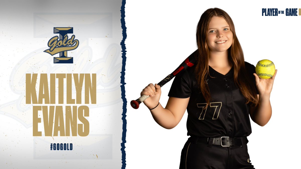 BlitzIowa's tweet photo. Player of the Game vs Select Fastpitch, Kaitlyn Evans. Kate was 1 for 2 with a walk and a RBI!
#gogold #iowagold #iablitz #pog #dawg https://t.co/hMPmKgbSLl