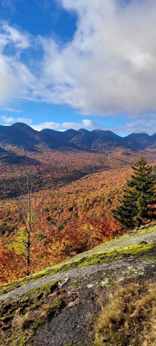 BryanLesswing's tweet photo. Great Range foliage on the way up to Big Slide earlier today. https://t.co/4dCpG4KYqk