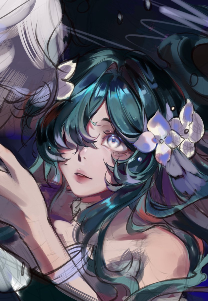 l_An_pi's tweet photo. WIP
Give me strength to finish this 
#Vodyanitsa #Mitya #Mityanitsa https://t.co/QKfBfJgHfM