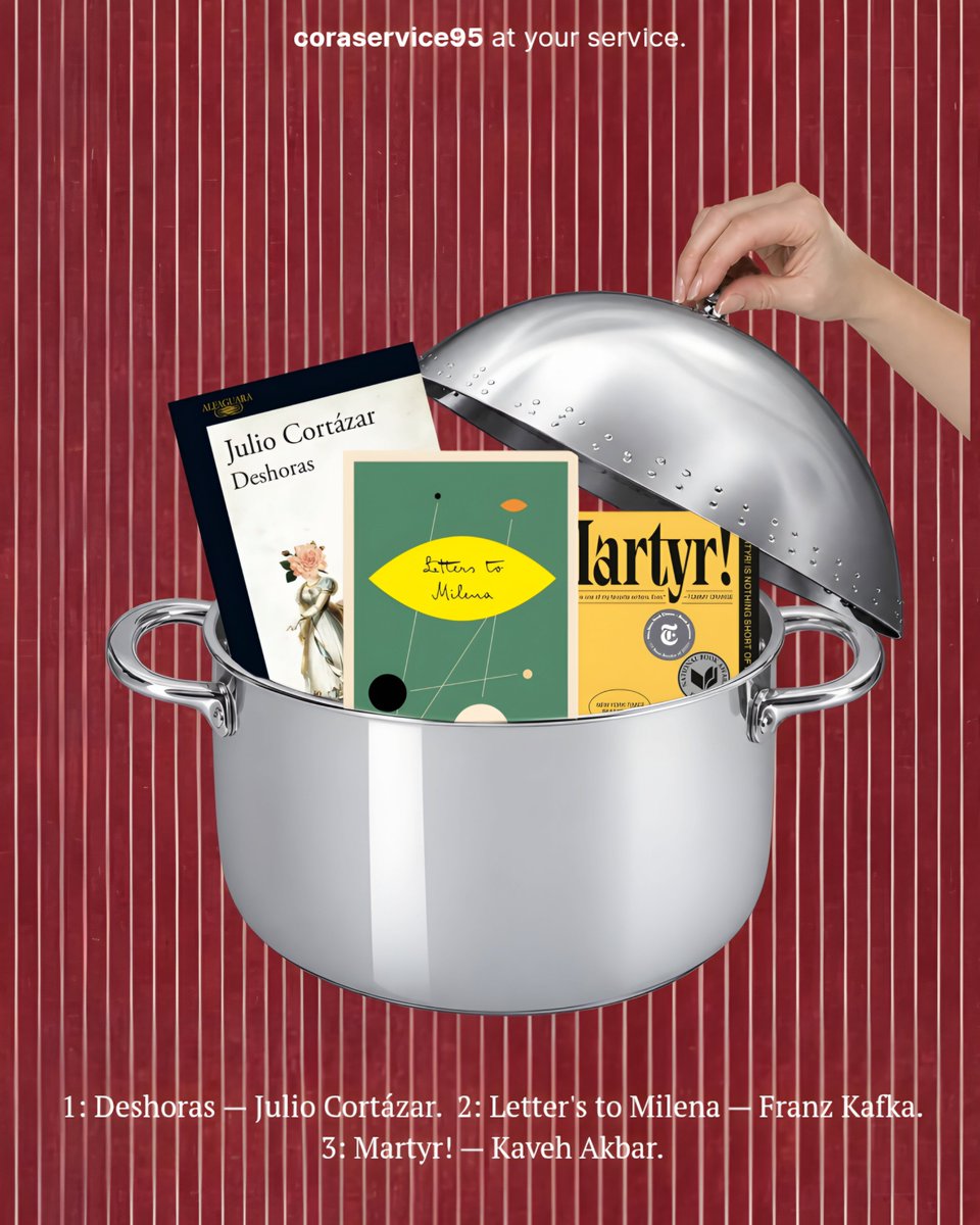 coraservice95's tweet photo. 𝟶𝟹.𝟷𝟶   ⸺    🅗ave you read your books this month? 📚
    ✑   Here's a little recommendation for you, from yours truly, Cora. https://t.co/6S3PNOz6LW