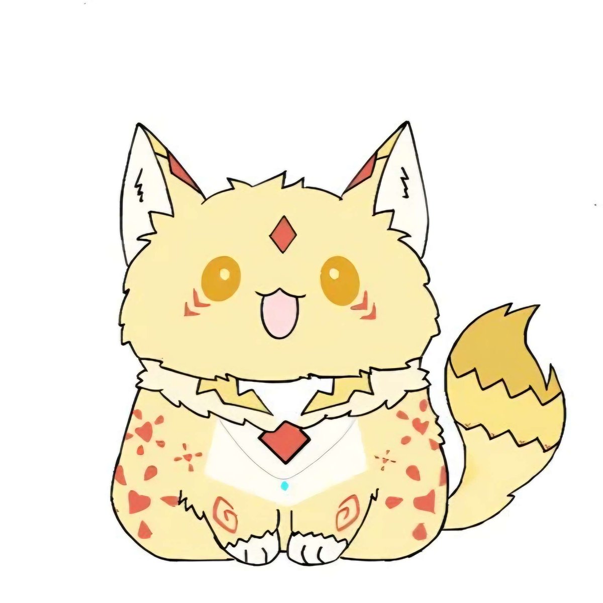 ChenFluffy4238's tweet photo. @_dustypaws_ Here my Oc sunshine :3  it bring the sunniest day to all https://t.co/1Bgc6gIHcs