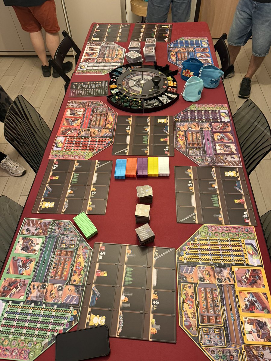 CaesarMeeple's tweet photo. First play of The Great Makers! An amazing game with absolutely gorgeous components. @beziergames 
The Great Makers 初プレイ！素晴らしいゲームで、コンポーネントも本当に美しい！👍🏻 https://t.co/bwXsEpgOu4