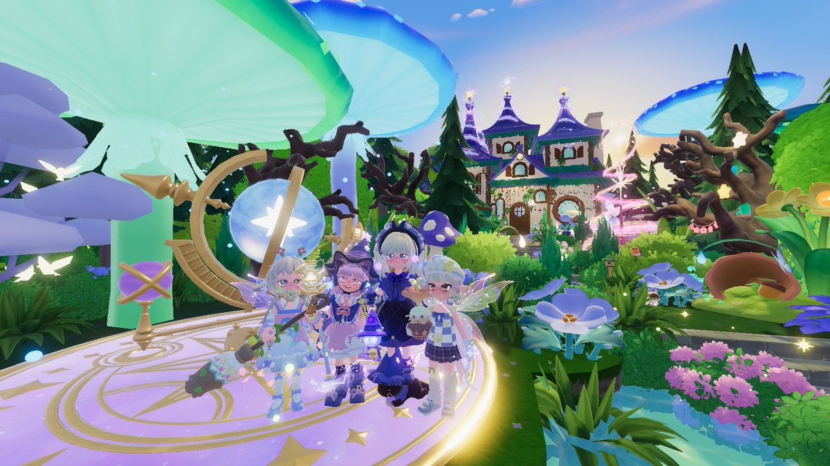 sushicollects's tweet photo. I loveee Jaiko-chan’s new witch’s home! So magical and the vibe is so whimsy! 💜✨

I’ve gotta say, you’ve built great houses before too, but this is one of my favorite builds that you’ve did! I love it sm!! 🧙🏻‍♀️🔮💜

@_yukiriiiin 💜
@kyuhato___ 💜
@meidolci 💜 https://t.co/ygu62UWaj4