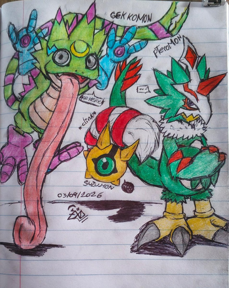 ARRC_The_DEMON's tweet photo. y bueno, estos 3 csm son tan hermosos que revivieron esta cuenta, wue Twitter volviera a Venezuela ayudo bastante tambien xD Adoro a estos 3 csm, y si algo le pasa a Suzumon me desuscribo y me llevo a Bandai conmigo xD

#digimonbeatbreak #digimonliberators #digimoneggs #digimon https://t.co/6qMdBh2fol