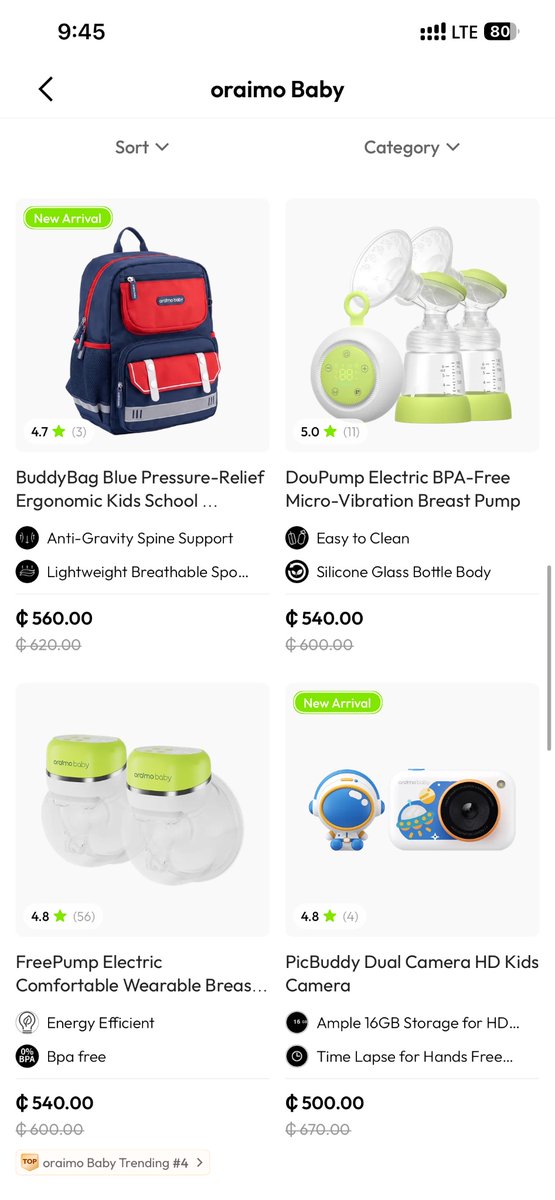 george_kingskid's tweet photo. 👶🏾 DEAR NEW PARENTS, ORAIMO HAS SOMETHING FOR YOU TOO 💚
Need baby wipes, feeding essentials, bottles, thermometers, grooming products, breast pumps, baby monitors & more?👇🏾

🛒 https://t.co/h1Frg4hAAi
🎟️ Use Coupon Code MCPAPUOXIE0U for EXTRA discount when you order from Oraimo.

🚚 FREE delivery above GH¢120 nationwide
💵 Cash On Delivery available
#OraimoBaby #KeepExploring