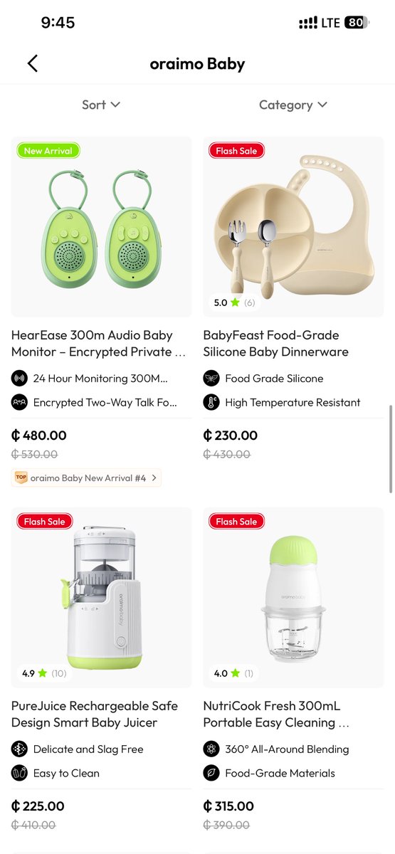 george_kingskid's tweet photo. 👶🏾 DEAR NEW PARENTS, ORAIMO HAS SOMETHING FOR YOU TOO 💚
Need baby wipes, feeding essentials, bottles, thermometers, grooming products, breast pumps, baby monitors & more?👇🏾

🛒 https://t.co/h1Frg4hAAi
🎟️ Use Coupon Code MCPAPUOXIE0U for EXTRA discount when you order from Oraimo.

🚚 FREE delivery above GH¢120 nationwide
💵 Cash On Delivery available
#OraimoBaby #KeepExploring