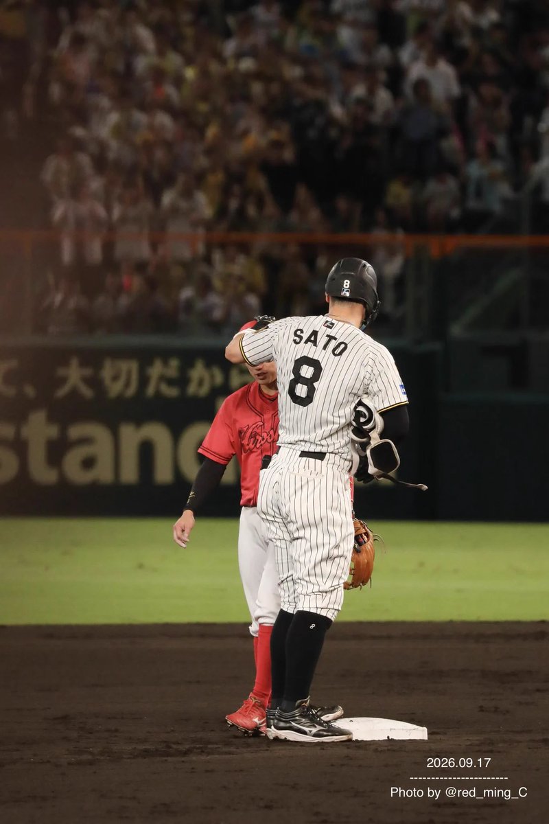 sazaesam_235's tweet photo. この指令がほんまか知らんけど、それでもこうやって後輩を気にして話してくれるサトテルが好きです。 https://t.co/PN950MO68W