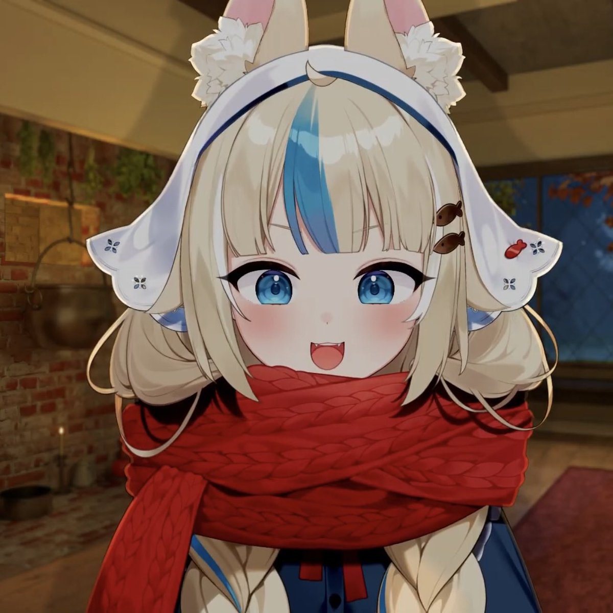 Saba_Vaxx's tweet photo. WAAHHH I LOVE HER SO MUCH SHES SO ADORABLE thanks so much for the stream and wonderful cover saba 🥹💙🍁 https://t.co/UrbKZr2nm3