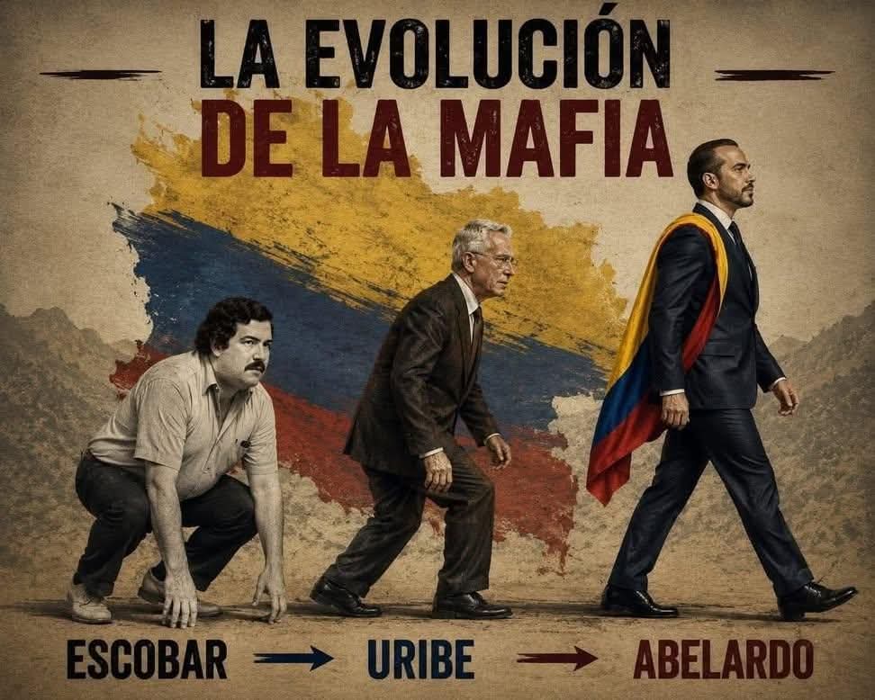 orlandorueda76's tweet photo. Esta es la evolución de la mafia https://t.co/XRLeaXLJAW