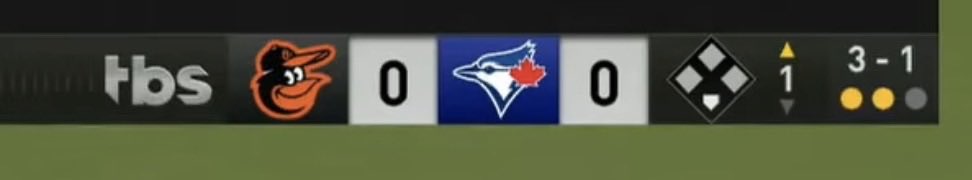 AllSportsLover0's tweet photo. @TVSportsUpdates If this scorebug and the mlb network scorebug had a baby it would be the one TNT is currently using now lol https://t.co/jPgTWE2CvX